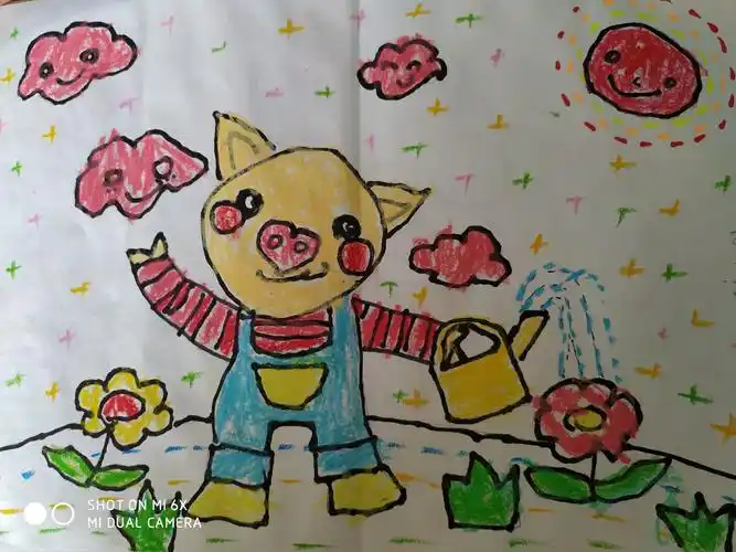 【童心绘童画】宿城区肖桥幼儿园中二班李思沂绘画作品集