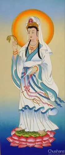 慈悲圣水观音杨柳