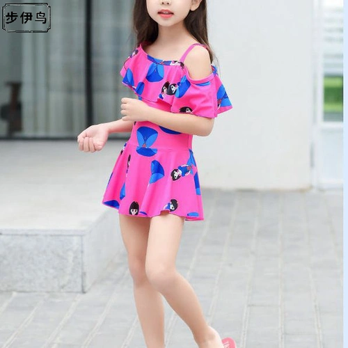 儿童ins游泳衣泳装夏季8岁公主小女孩韩国洋气泳衣裤