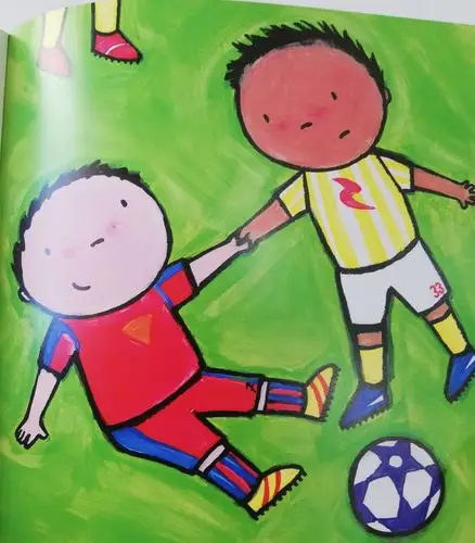 最美绘本馆---今日绘本故事《足球运动员》