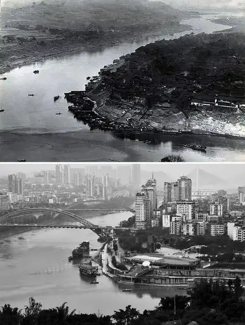 老中国与新中国对比,百年记忆_变化