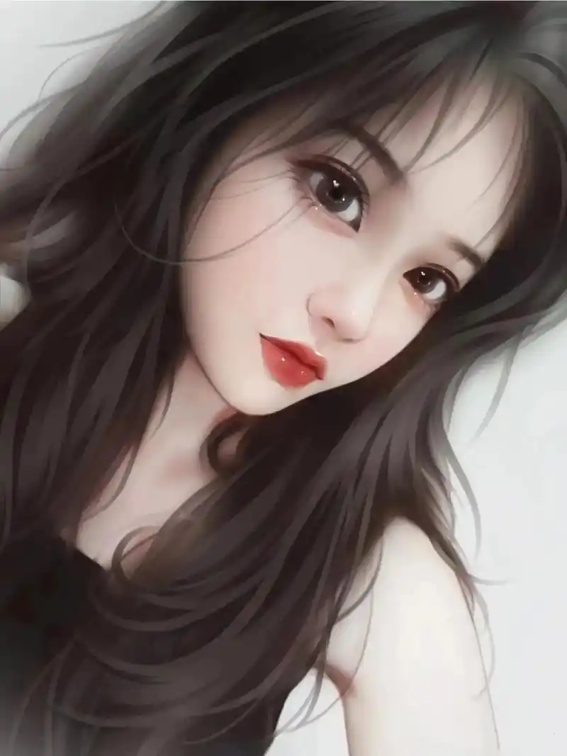 手绘头像 唯美简约的男女手绘头像,有喜欢的自己保存下载 - 抖音