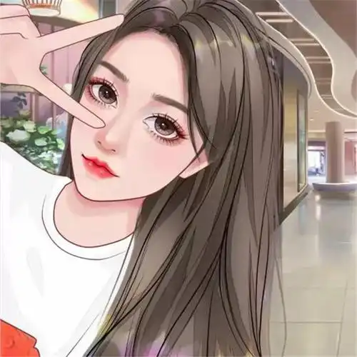 手绘个性成熟知性女生头像_女生微信头像_头像屋