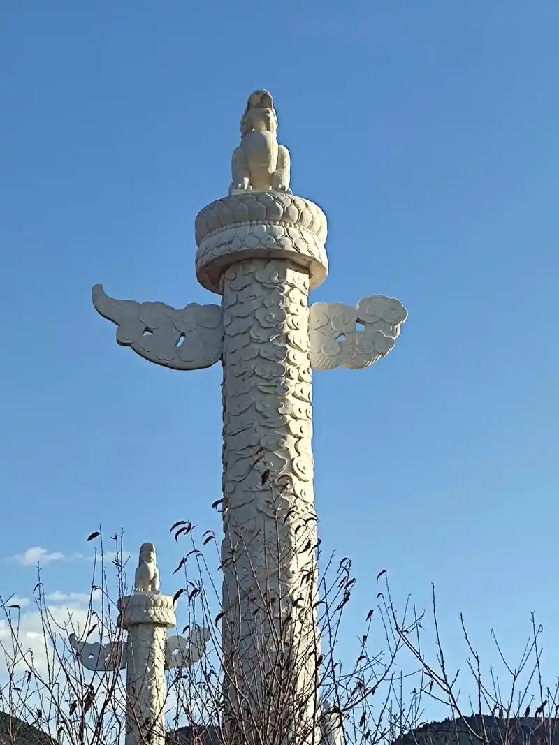 华表上的神兽:犼 - 抖音