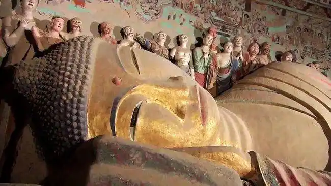 敦煌莫高窟第148窟大型涅盘窟