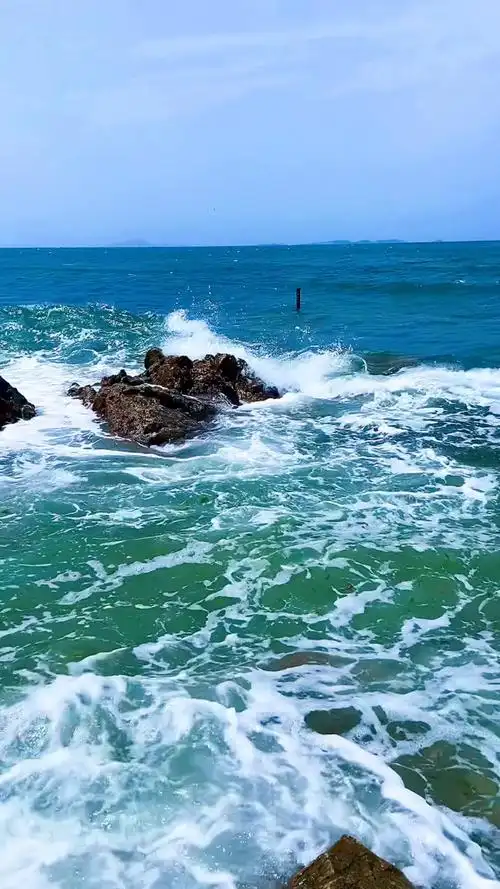 炎热天气治愈性风景