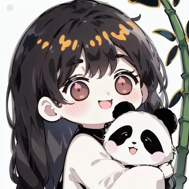 可爱熊猫|闺蜜头像