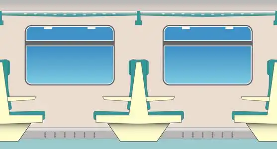 火车座位图高清图片