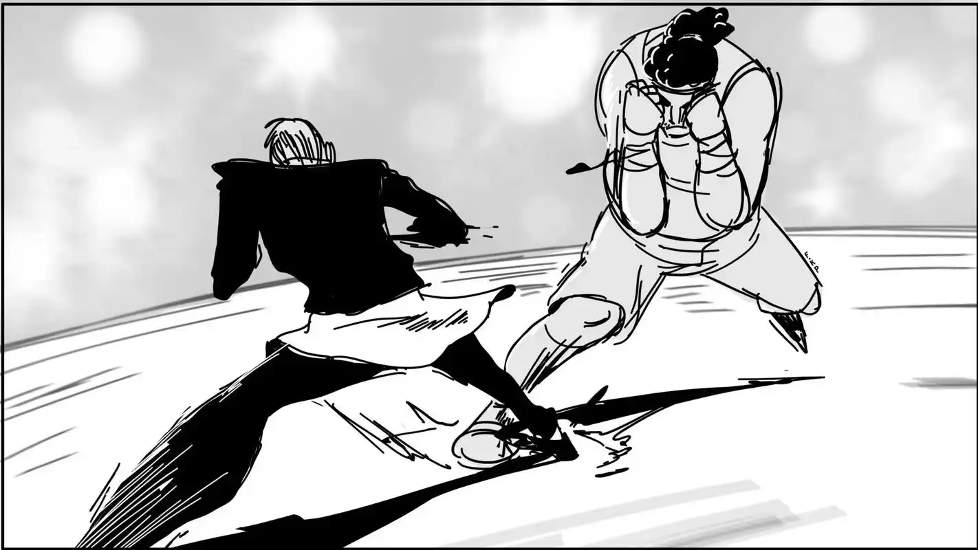 萍萍涂图图#分镜 #分镜头脚本 #插画#漫画 #cg #卡通 - 抖音