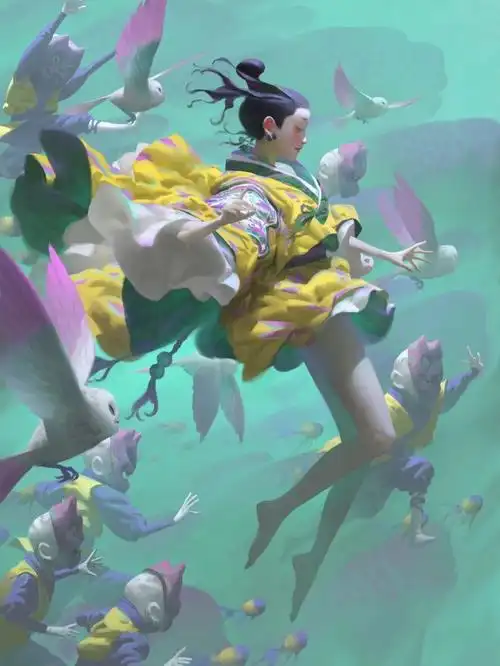 马来西亚鬼怪插画师zeenchin