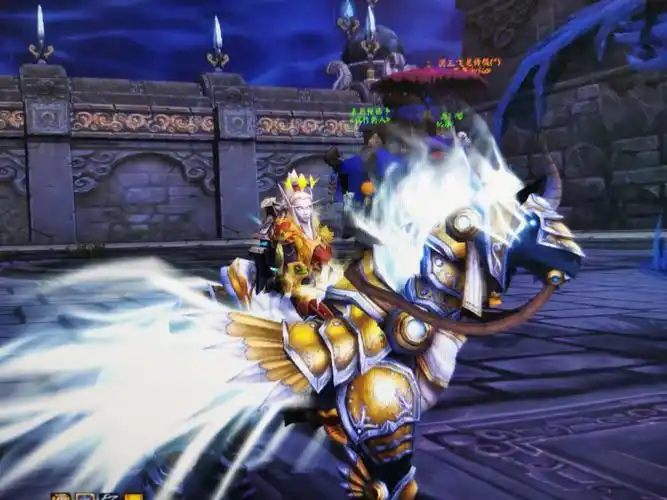 魔兽世界对血精灵种族真是太好了,下个版本又来一套特定的血精灵圣