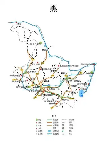 中国旅游胜地分布图.ppt