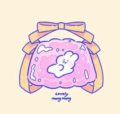 软萌兔闺蜜头像