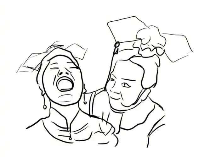 还珠格格你还记得在小黑屋扎针的容嬷嬷