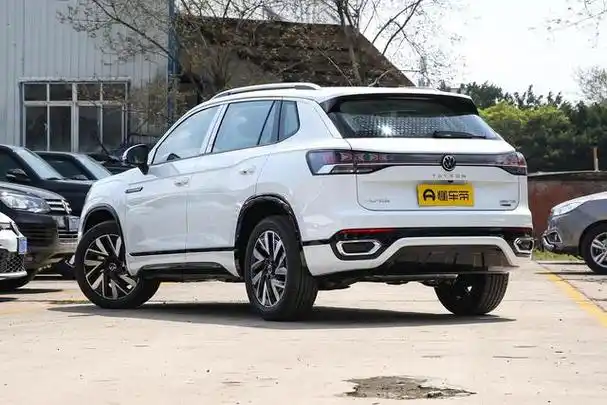 新款一汽大众探岳380tsi四驱rline高能版实车到店