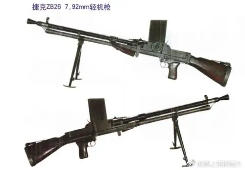 30年代国军最理想的轻机枪-哈奇开斯m1922