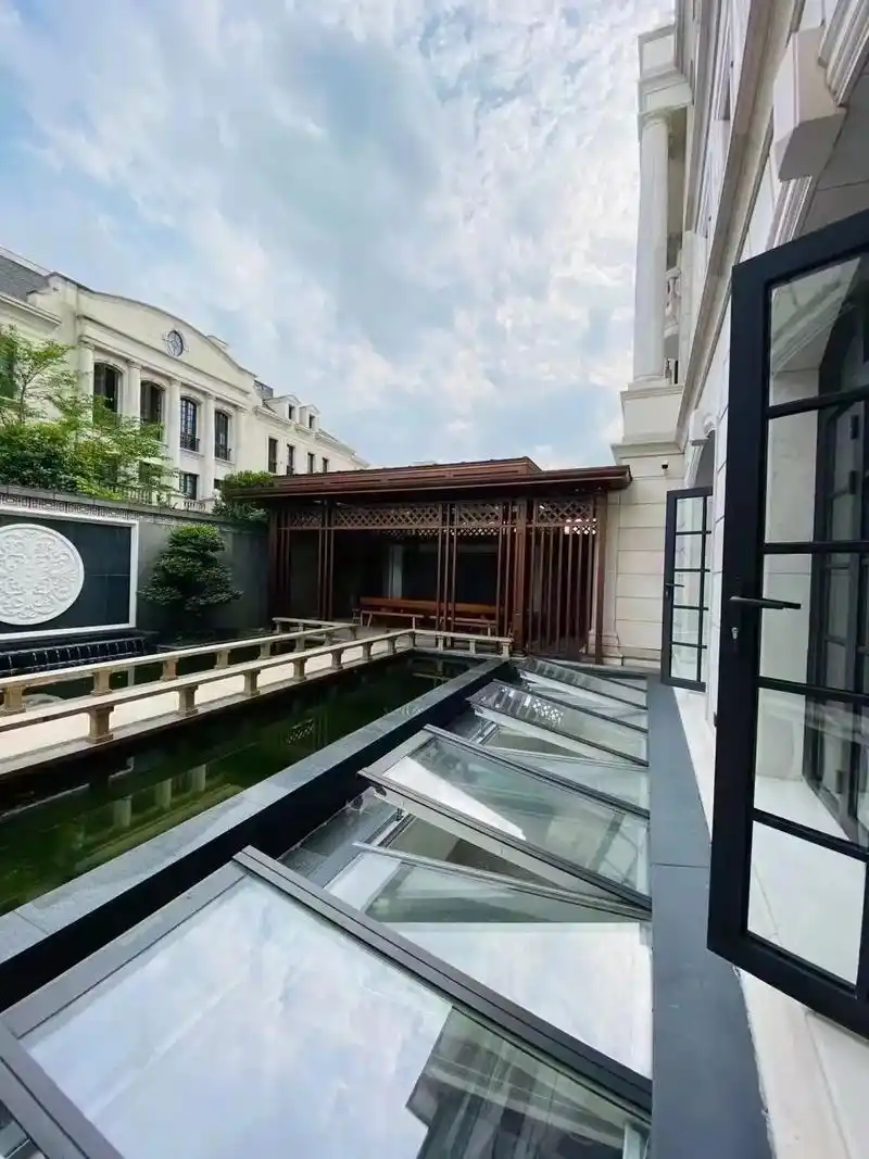 别墅地下室采光井天窗高端大气上档次 - 抖音