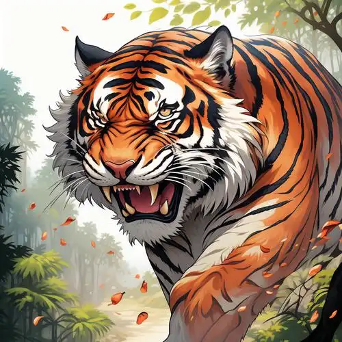 希望你们会喜欢哦~🐅 这组头像真的超有范儿,感觉就像森林之王在