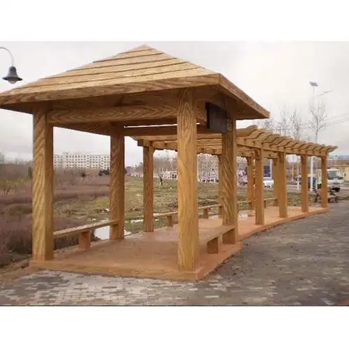 景观亭施工方法