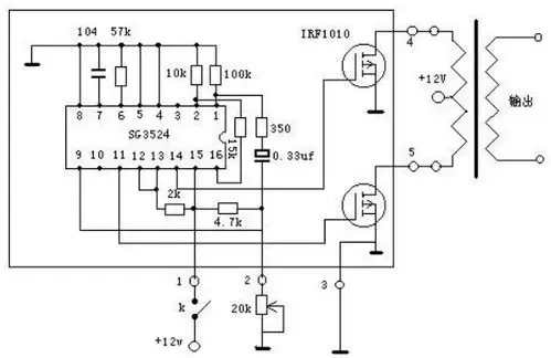 简单易制的大功率高效逆变电路