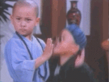 (拍桌 今晚把笑林小子三部都看完了 释小龙和郝邵文小时候真的好可爱