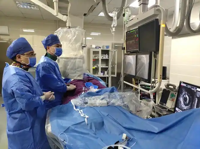 冠脉造影的影像