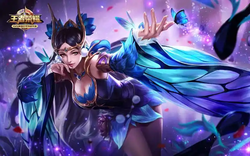 《王者荣耀》貂蝉仲夏夜之梦皮肤图片壁纸