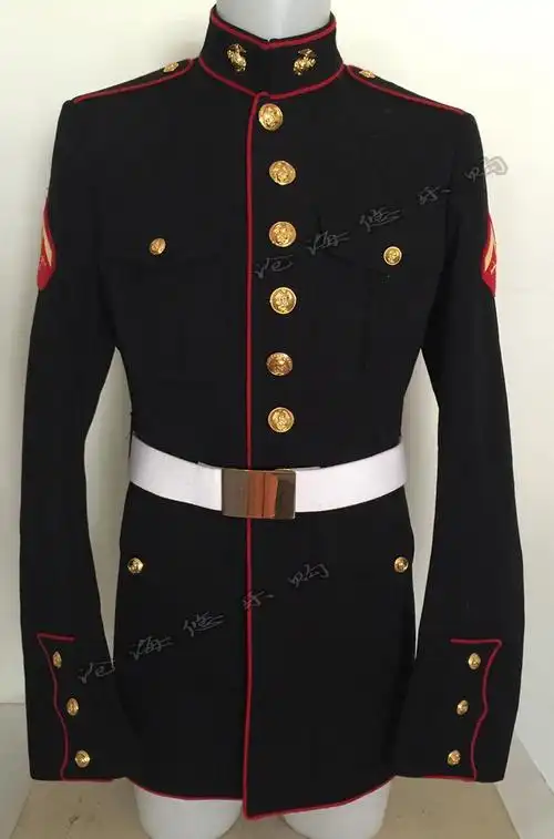 usmc原品 美国海军陆战队士兵/士官礼服上衣 36及以上尺码