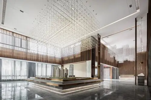 武汉金域国际售楼处_公装案例_公装效果图_售楼处设计效果图_售楼中心