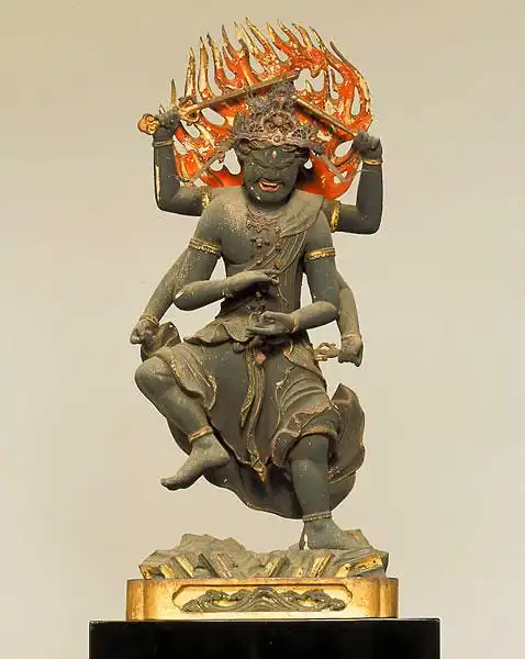 军荼利夜叉(ぐんだりやしゃ)明王立像