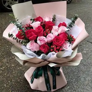 520红玫瑰花束礼盒装福州泉州厦门全国鲜花速递莆田漳州送花