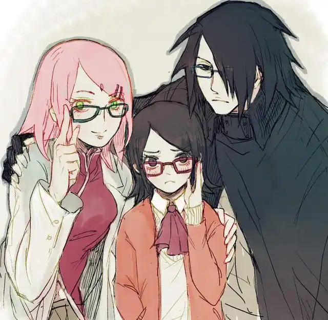 火影 小樱 佐良娜 佐助(六月)