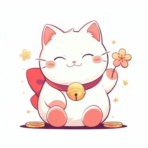 招财猫,见者发财.