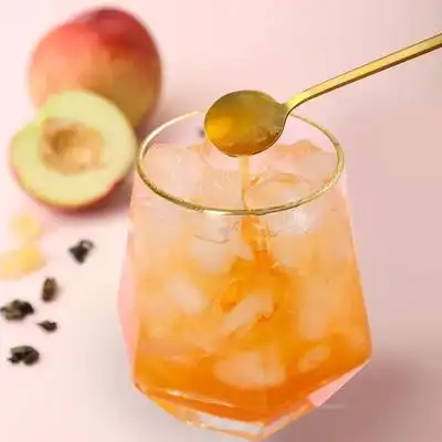 新仙尼水蜜桃果泥1360g冲饮沙冰果汁原料果酱