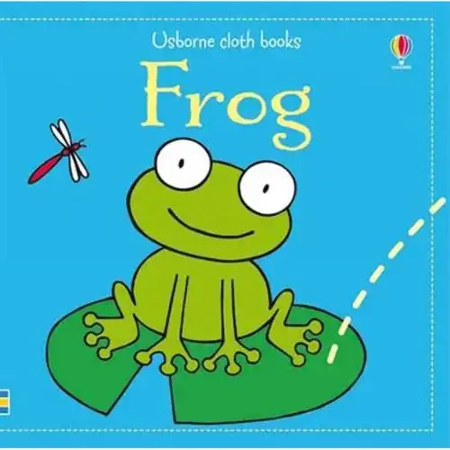 cloth books - frog
