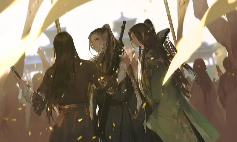 高清全屏壁纸古风漫画系风景人物