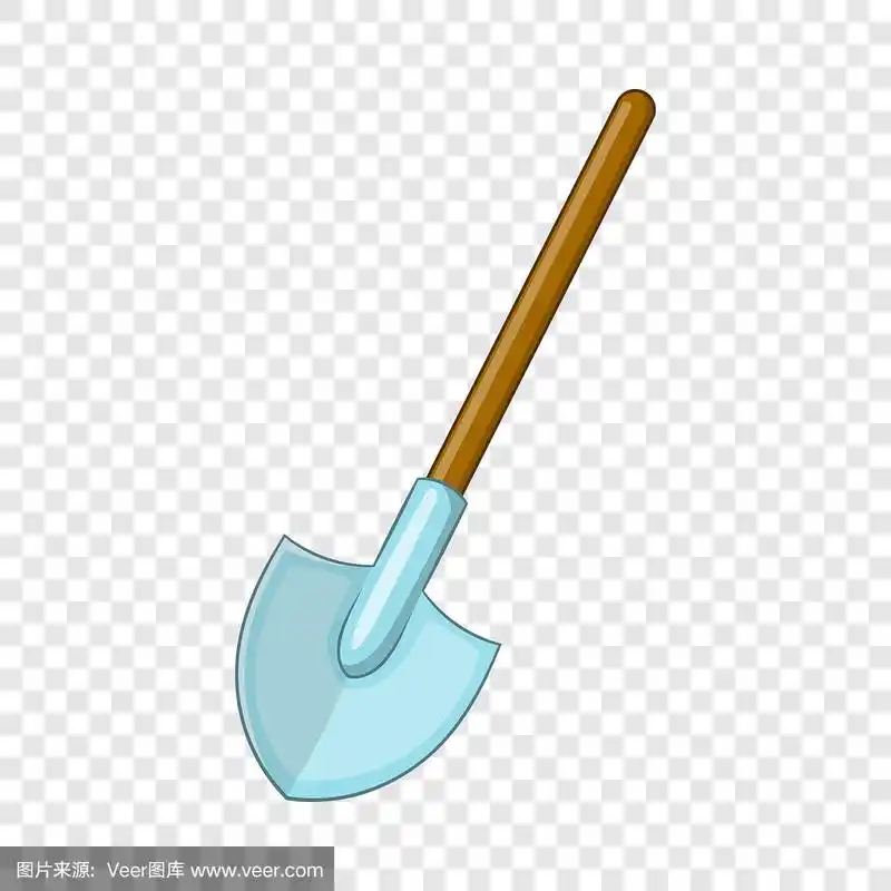 铁铲图标卡通风格