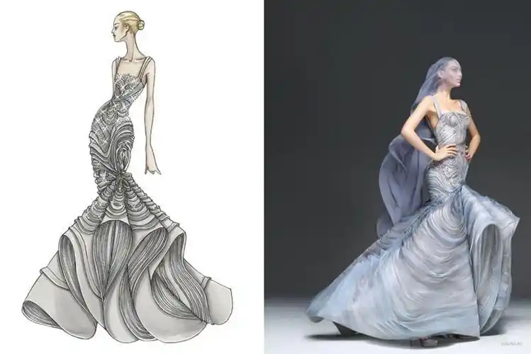 fashion design sketches of dresses review
