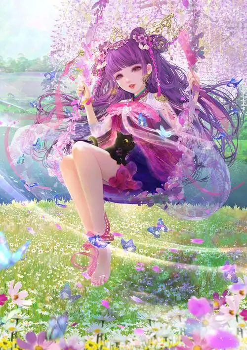 三国杀董白皮肤绘师东靖晨