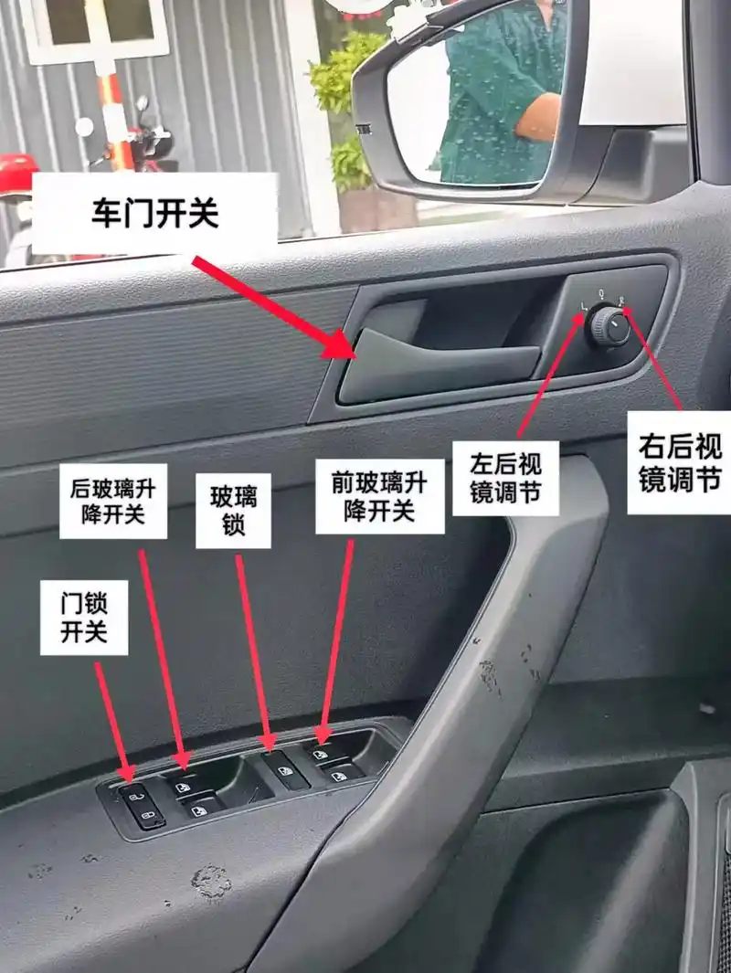 教练车(新款桑塔纳)所有控制开关详解,希望对正在考驾照的和准 - 抖音