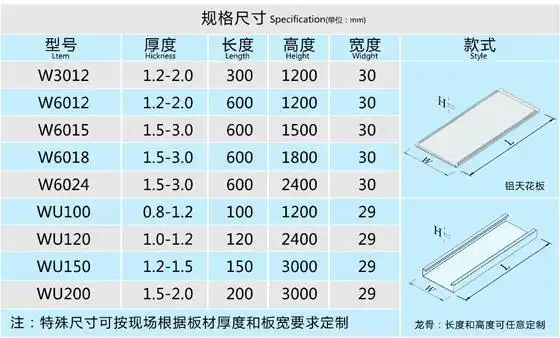 呼和浩特铝扣板厂家