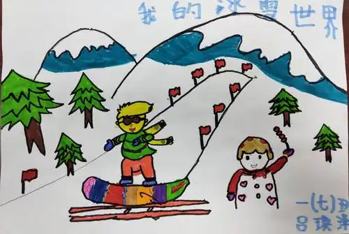 年级冰雪文化节美术创作回顾 写美篇  石家庄市联盟路小学第二届冰雪