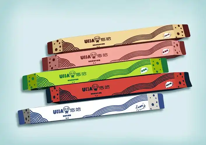 悠哈牛奶糖包装设计——十五个盒型
