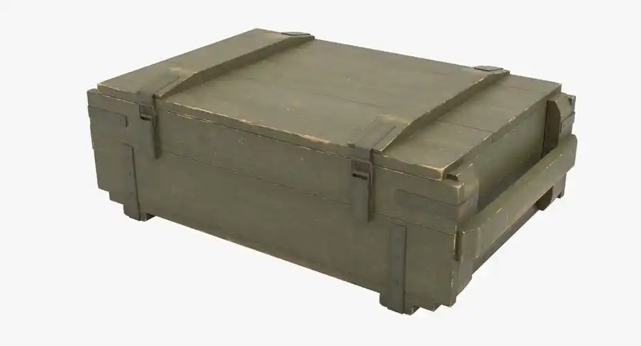 弹药箱3d模型