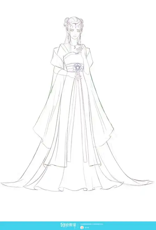古风类服装裁剪架空设计(上)