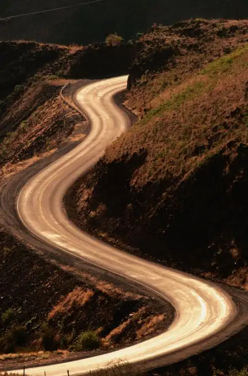 弯曲道路