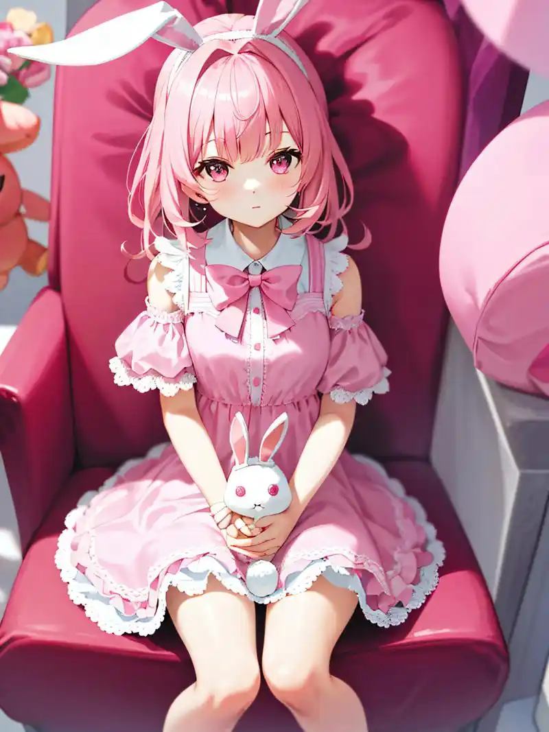 甜美粉色恋爱物语 #超甜美的粉色系穿搭# #二次元少女美图