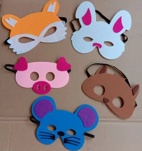 儿童毛毡动物面具商品描述是否跨境出口专供货源否是否进口否是否专利