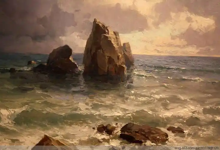 yuriy油画作品(海景)