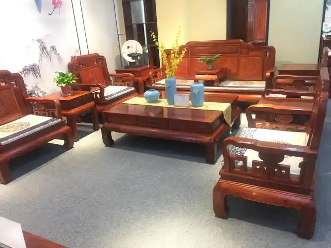 红尔胜红木精品馆缅甸花梨木系列鉴赏